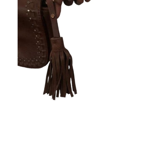 Generic Unbranded Brown Faux Leather Crossbody Purse - Picture 2 of 10